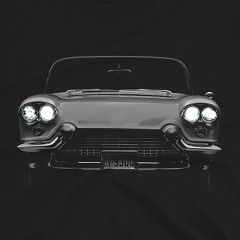 1957 Caddy Eldorado Brougham Vintage Car T-Shirt – Classic American Luxury Coupe Tee