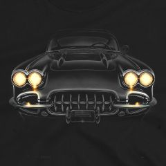 Chevy Corvette 1958 Clasico Americano Camiseta