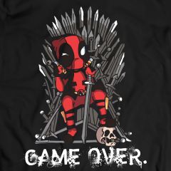 Deadpool vs Game of Thrones Marvel Comics 100 Algodon Camiseta