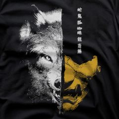 Fantasma de Yotei Lobo Samurai Enmascarado Camiseta