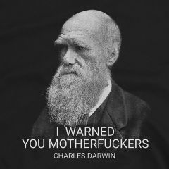Te Lo Adverti Charles Darwin Camiseta